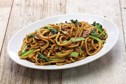 NOUILLES SAUTEES AU LEGUME